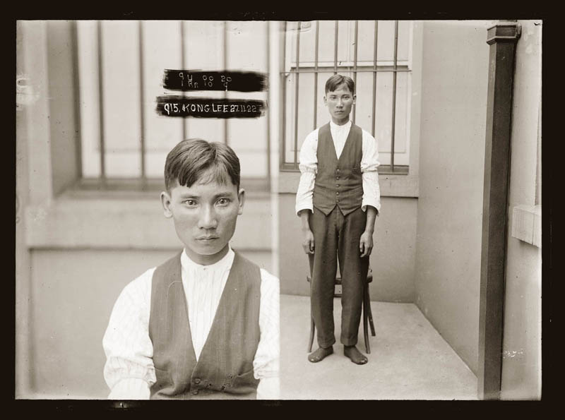 Kong Lee Arrested on 27/11/ 1922