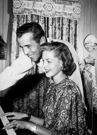 Humphrey Bogart and Lauren