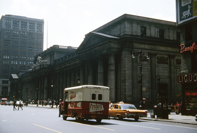 Century Candy Delivery Truck and Pennsylvania Station 1962 N