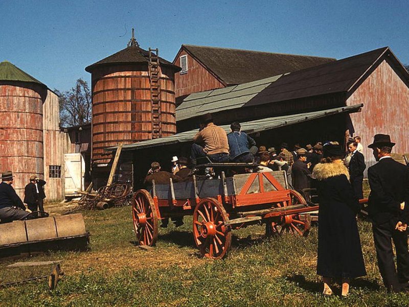 Farm Penny auction. Derby, Connecticut