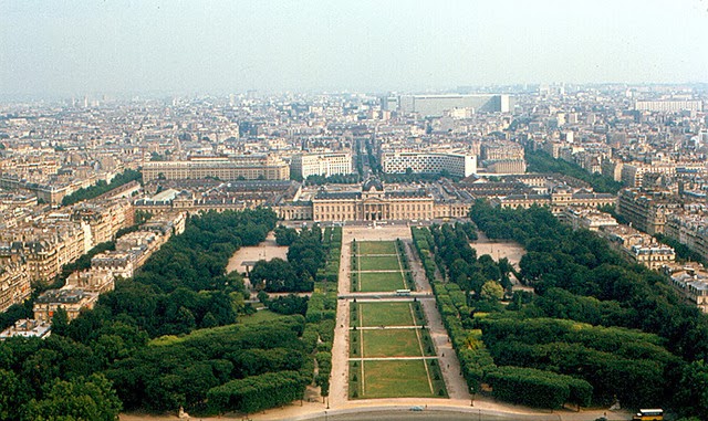 Southeast from Eiffel Tower