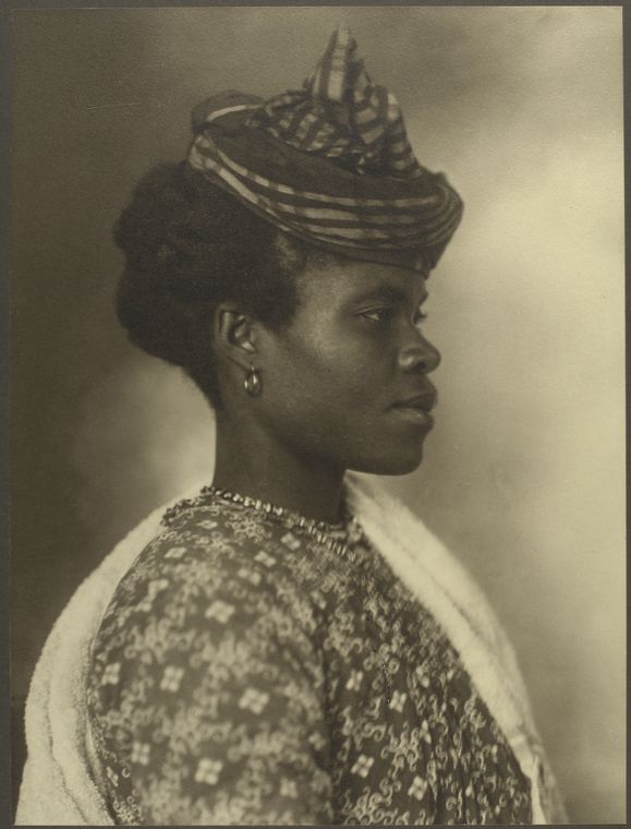 A Guadeloupean woman