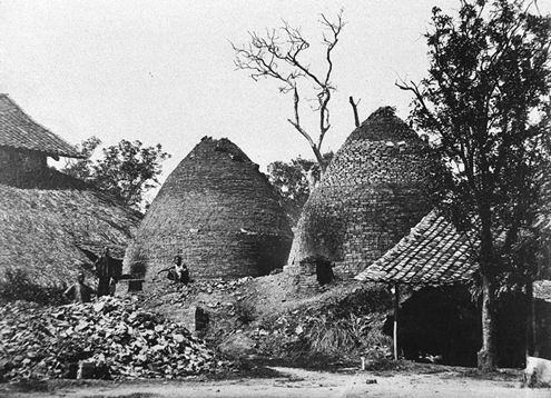A brick-kiln (1866)