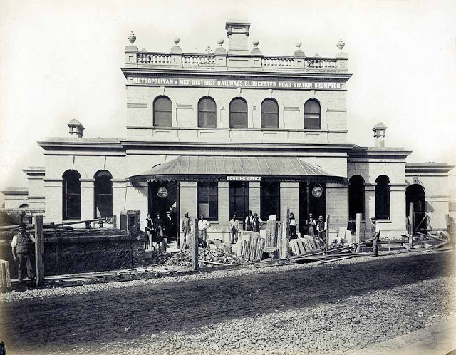 Gloucester Road Station, 1868