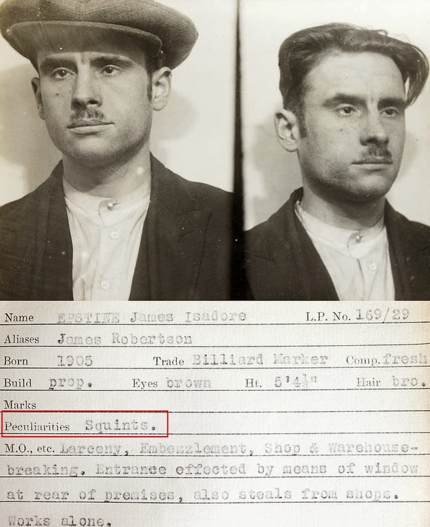 Mugshots from the 1930's with Curious Details (9)