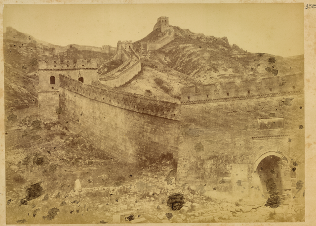 The Great Wall near Zhangjiakou, Hebei Province, China, 1874