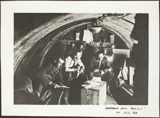 World_War_I_soldiers_in_dugout