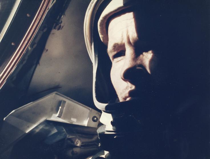 Astronaut-Ed-White-in-the-pilot’s-seat-of-Gemini-4-in-June-1965 Photo © Bloomsbury Auctions