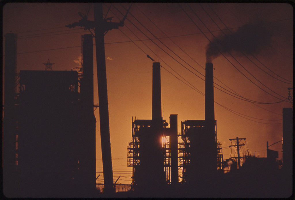 Oil-Refinery-in-the-Sunset