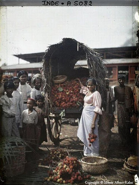 The inhabitants of Ceylon, 1910.