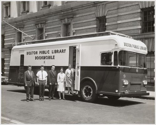 Boston Public Library Bookmobile, 1963