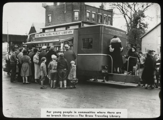 Bronx Bookmobile, 1938
