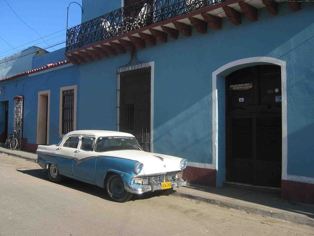 1956 Ford in Trinidad, Cuba. .Source