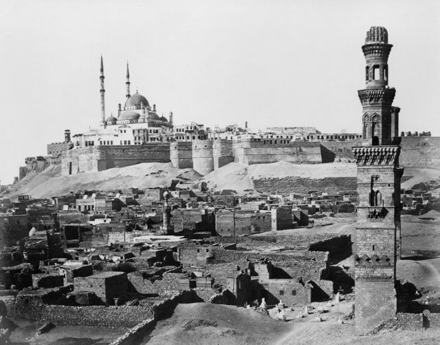 Cairo Citadel in the 19th century.Source
