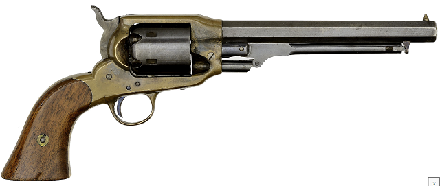 Confederate Spiller & Burr rounded frame percussion revolver, only three are known to exist