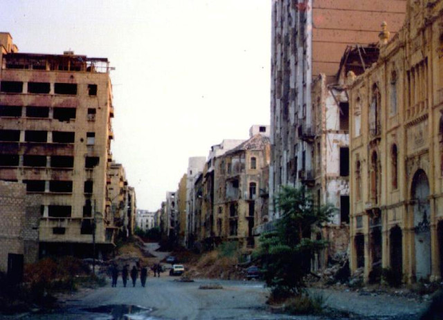 Green Line, Beirut 1982