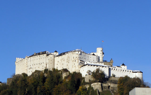 Hohensalzburg-Castle-in-Salzburg-Austria. .Source