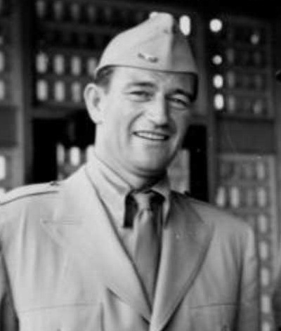 John Wayne visited Australia during World War II Source
