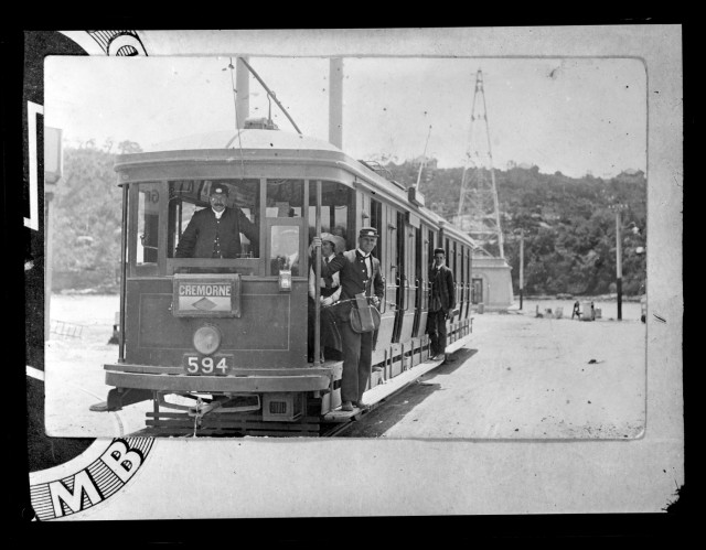 K. Davis - Tramwoman at work [and other tram photographs], 1933-1942.
