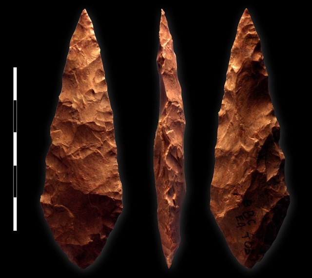 Middle Stone Age tool from Blombos Cave.Source