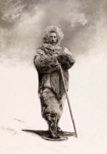A portrait of Roald Amundsen. source