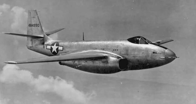 First flown on 25 February 1945, the first XP-83 proved underpowered and unstable. source