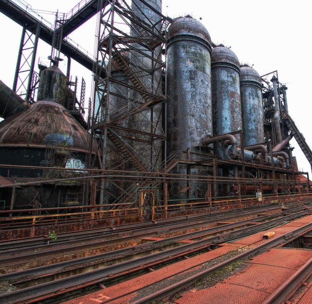 Built in 1907, the furnaces produced iron for the Homestead Works from 1907 to 1978