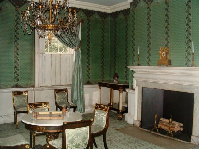 Inside the Morris-Jumel Mansion in New York City.Source