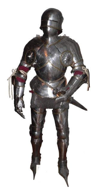 Maximilian Gothic armour .Source