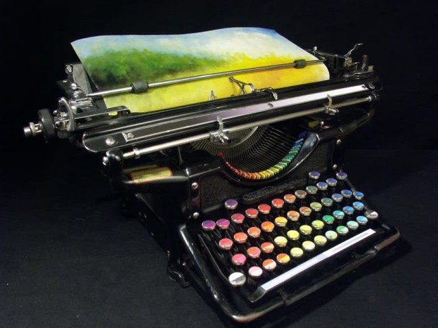 The Chromatic Typewriter was initially intended to be purely conceptual .source: tyree callahan