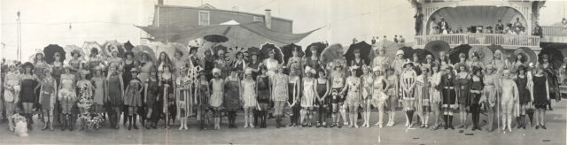 Contestants, Bathing Girl Revue, Galveston, Tex., May 14th, 1922 Source