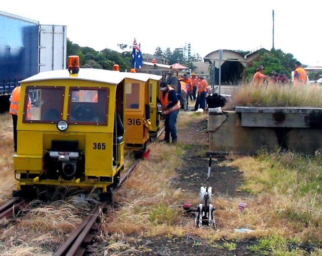 Former Queensland Rail (Australia) speeders. Source