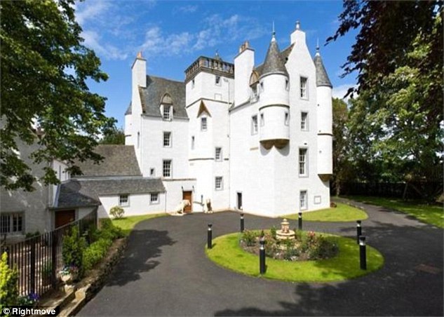 Seven bedroom castle in Edinburgh for £2.5m Source: Rightmoove