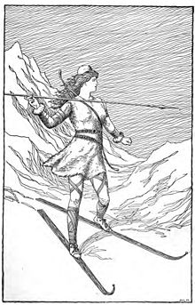 Skadi Hunting in the Mountains