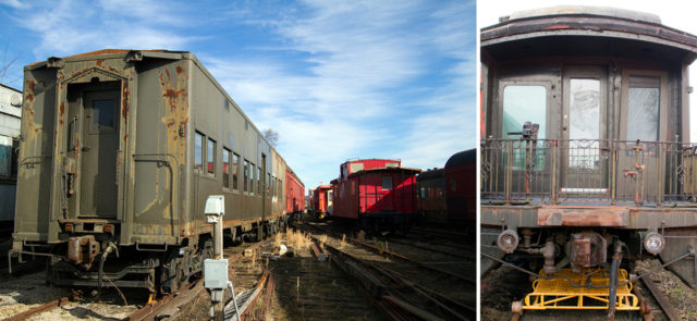 The museum owns and maintains a collection of authentic trains and railroad equipment.