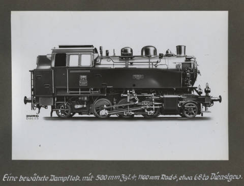 A preserved steam locomotive
