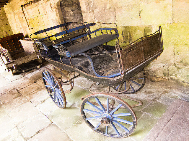 Ancient carriage Author: Thomas Quine CC BY-SA 2.0