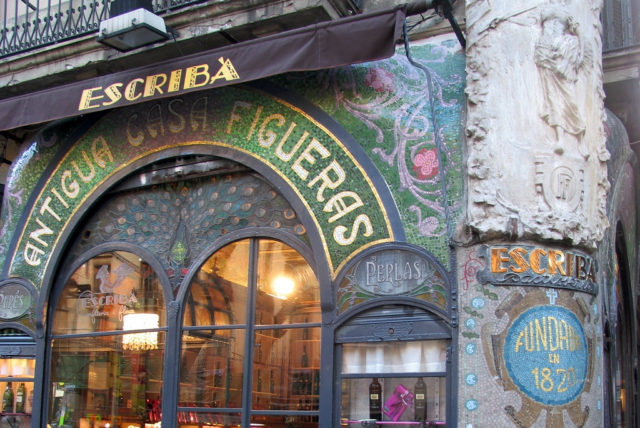 Art Nouveau Pastry shop. Source gterez/FLickr