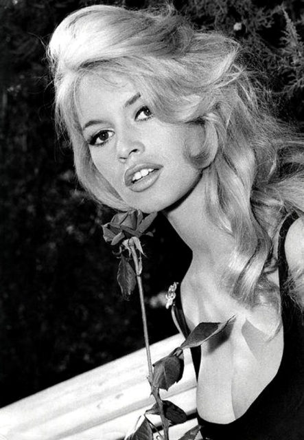 Bardot on the set of Come dance with Me! in 1959..Source