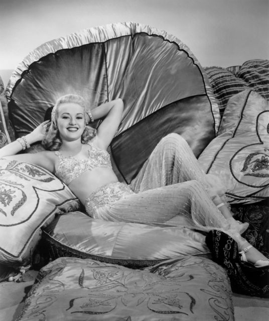 Elizabeth Ruth Betty Grable (December 18, 1916 – July 2, 1973) was an American actress, dancer, and singer.Source