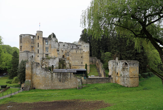 In 1850, the castle was proclaimed a protected monument by the Luxembourg government. Source
