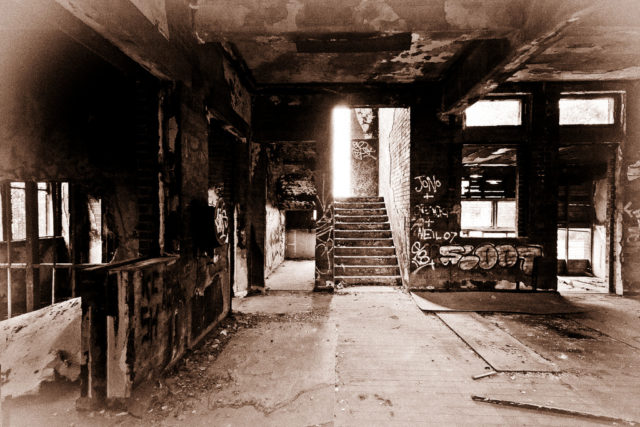 It is a popular destination for urban explorers and paranormal investigators. Source