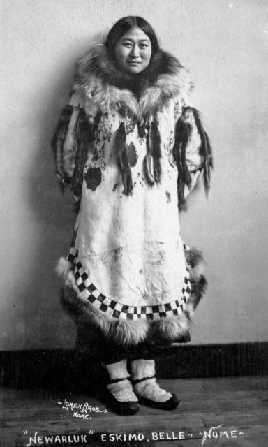 Newarluk, an Eskimo woman.
