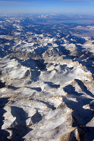 Sierra Nevada aerial