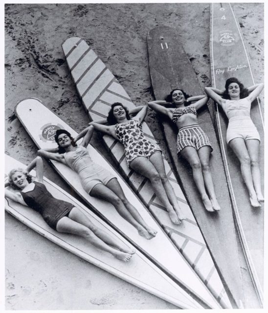 Surf sirens, Manly beach, New South Wales, 1938-46 Source
