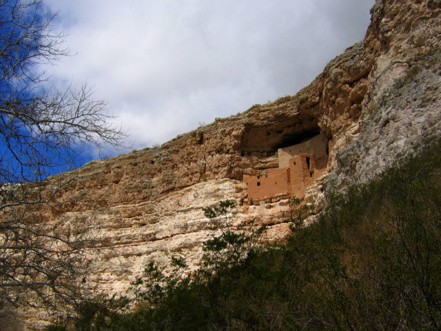 The cliff dwellings at Montezuma Castle National Monument.Source