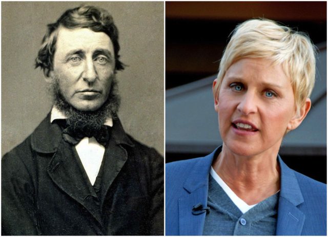 Thoreau, DeGeneres