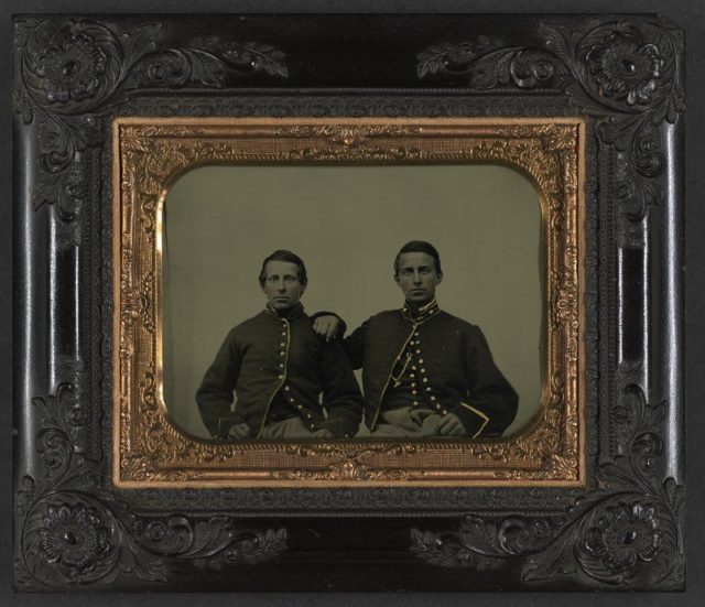 Two unidentified Union soldiers.