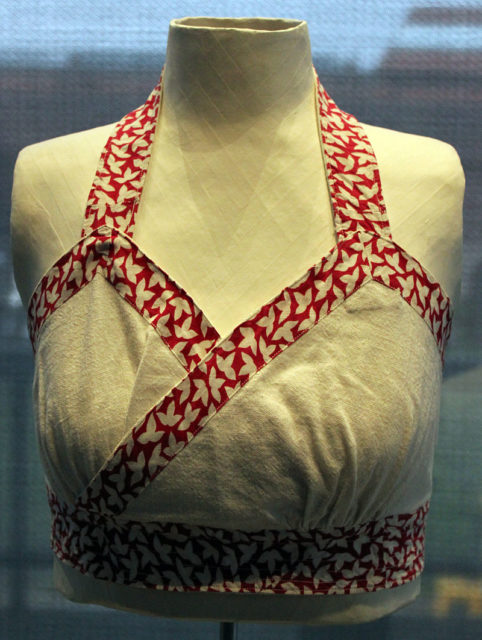 Upper part of a swimsuit, 1947; Germanic National Museum in Nuremberg Source