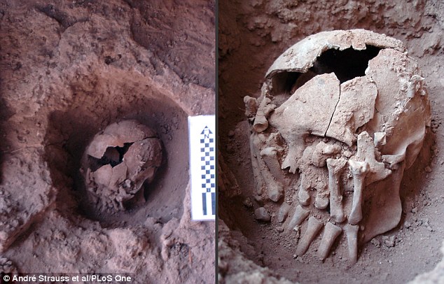 9,000-year-old decapitated skull 